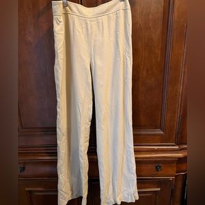 Ann Taylor Tan Side Zip Pant 14